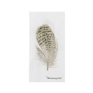 Serviettes en papier - Plumes