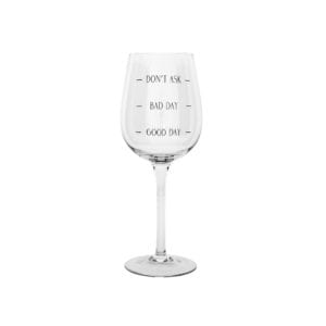 Verre à vin - Good day