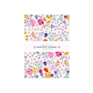 Carnet - Fleurs roses
