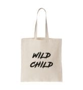 Tote bag wild child