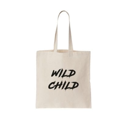 Tote bag wild child