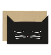 Carte de voeux - Chat