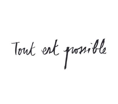 Sticker mural - Tout est possible