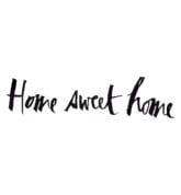 Sticker mural - Home sweet home