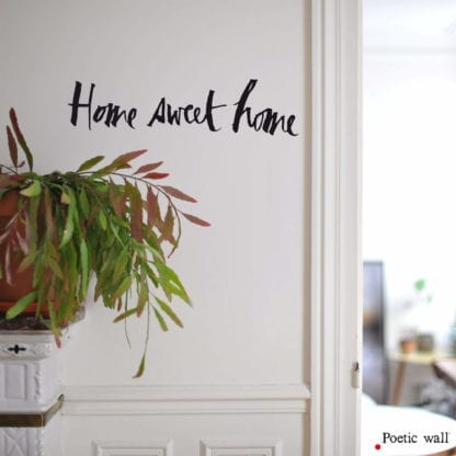 Sticker mural - Home sweet home