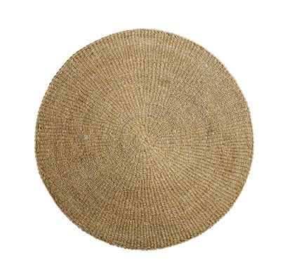 Tapis rond - Jonc de mer