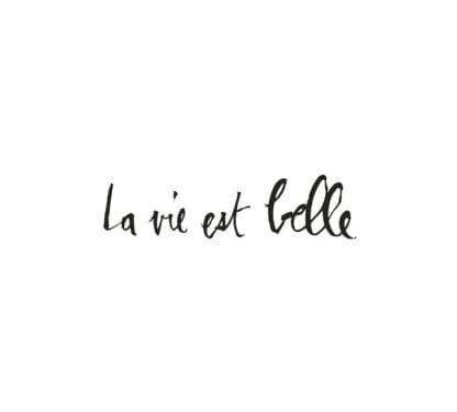 Sticker - La vie est belle