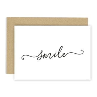 Carte de voeux - Smile