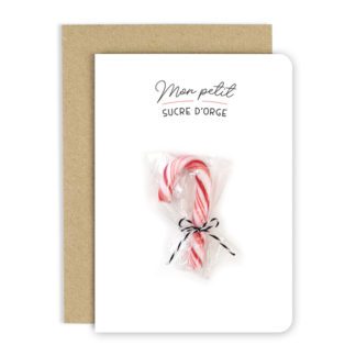 Carte de voeux – Sucre d'orge