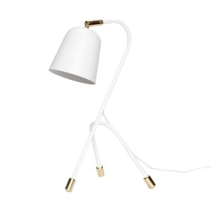 Lampe - Doré/Blanc