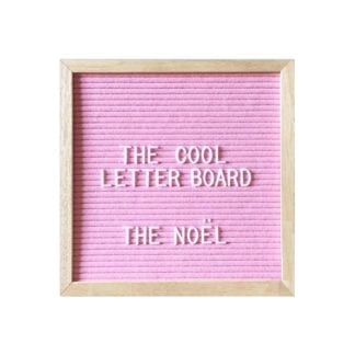 Letter board Noel - Rose