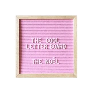 Letter board Noel - Rose