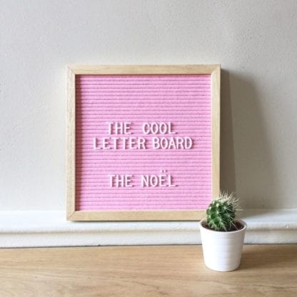 Letter board Noel - Rose