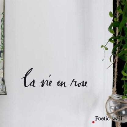 Sticker - La vie en rose