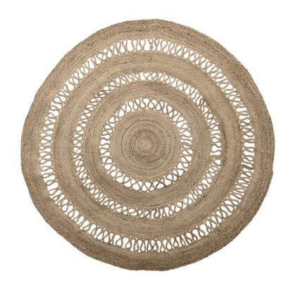 Tapis rond - Jute