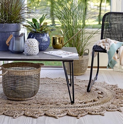 Tapis rond - Jute