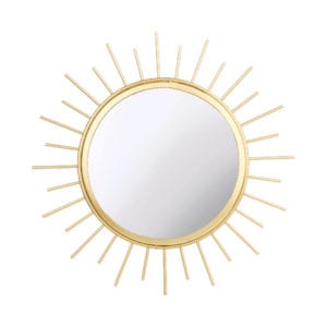 Miroir soleil - Doré