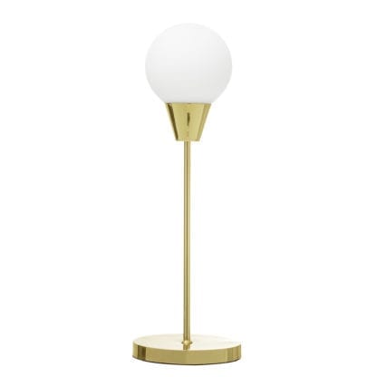 Lampe - Ronde/Doré
