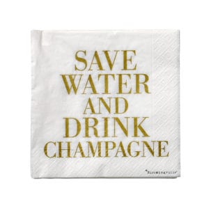 Serviettes - Champagne