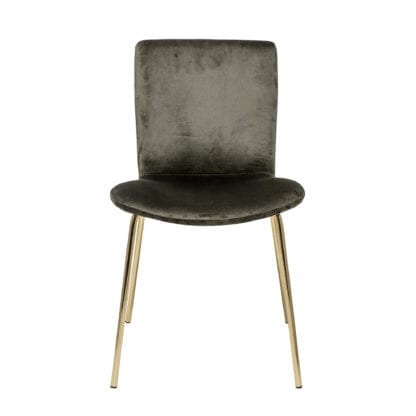 Chaise - Velours khaki