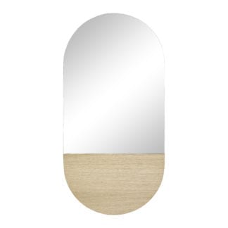 Miroir – Allongé en bois