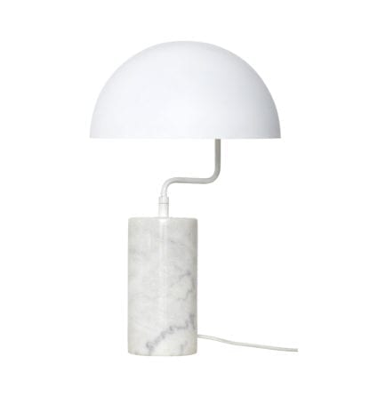 Lampe marbre - Blanc
