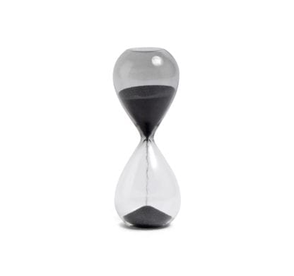 Sablier Time S - Noir