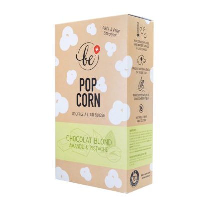 Popcorn - Chocolat blond, Amande & Pistache