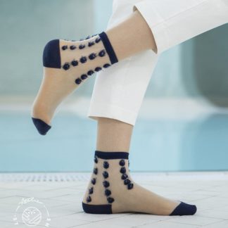 Chaussettes - London Eye bleu