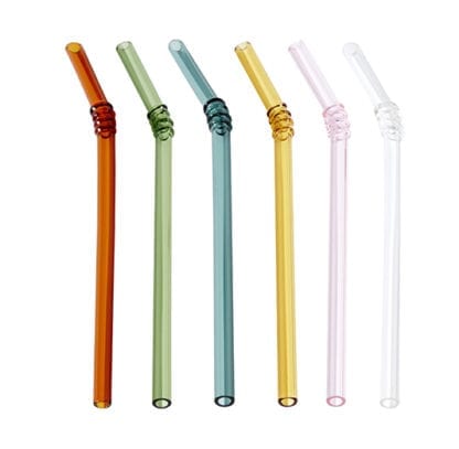 Pailles en verre - Sip swirl (6pcs)