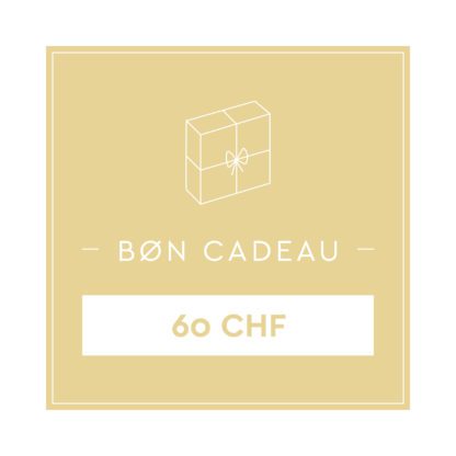 Bon cadeau - 60 CHF