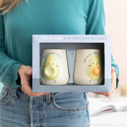 Mugs avocat - À mes côté (2pcs)