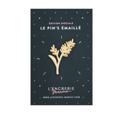 Pin’s émaillé – Graminées dorées