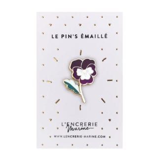 Pin’s émaillé – Pensée sauvage