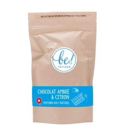 Popcorn - Chocolat ambré & Citron