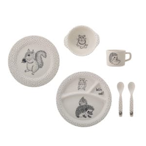 Vaisselle en bambou - Alex (6pcs)