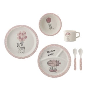 Vaisselle en bambou - Amelia (6pcs)