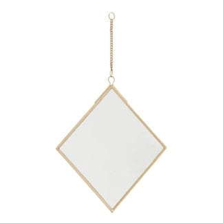 Miroir losange - Doré