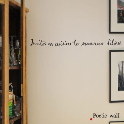 Sticker mural – Savoureux délices