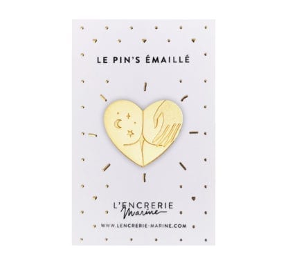 Pin’s émaillé - Au naturel - Fesses