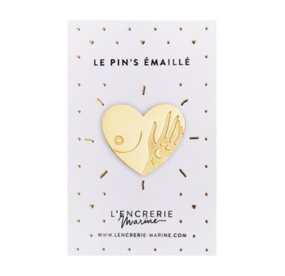 Pin’s émaillé - Au naturel - Seins