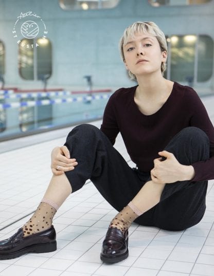 Chaussettes - Nakameguro bordeaux