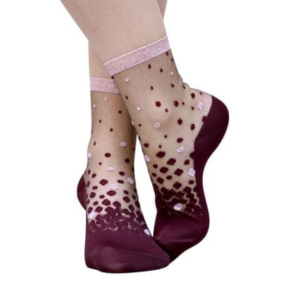 Chaussettes - Nakameguro bordeaux