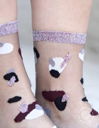 Chaussettes - New York bordeaux