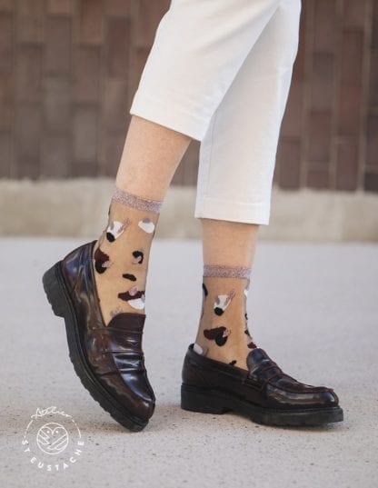 Chaussettes - New York bordeaux