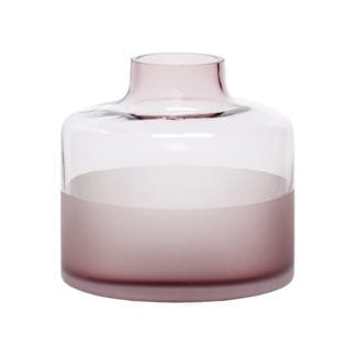 Vase transparent - Rose S