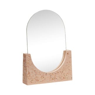 Miroir de table – Terrazzo rose