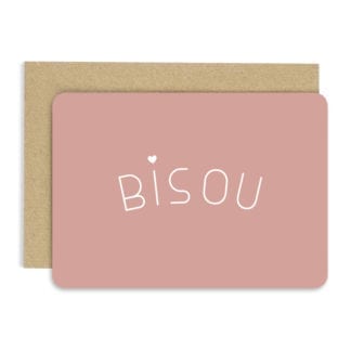 Carte de voeux – Bisou