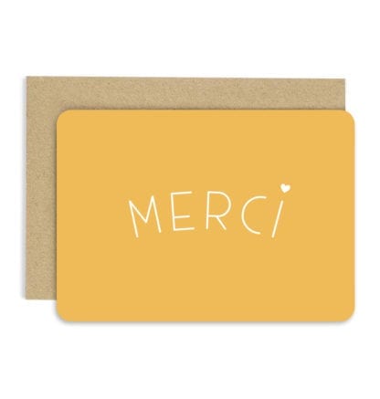 Carte de voeux – Merci