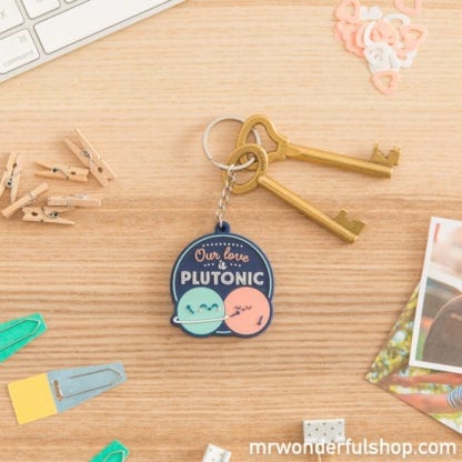 Porte-clés - Our love is plutonic